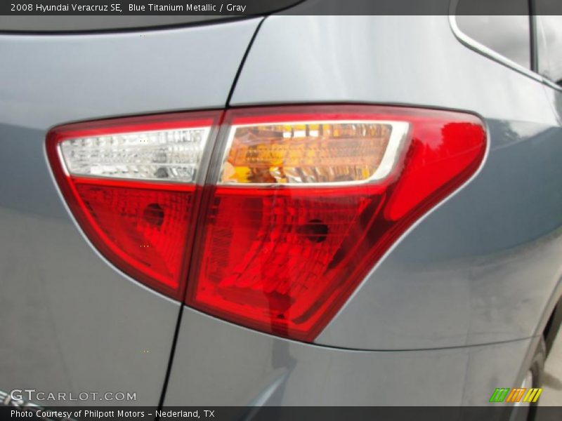 Blue Titanium Metallic / Gray 2008 Hyundai Veracruz SE