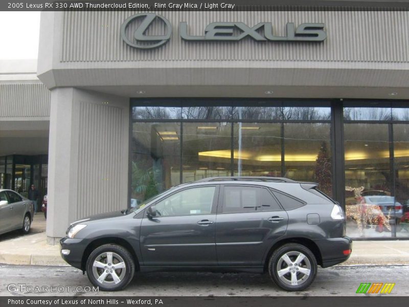 Flint Gray Mica / Light Gray 2005 Lexus RX 330 AWD Thundercloud Edition