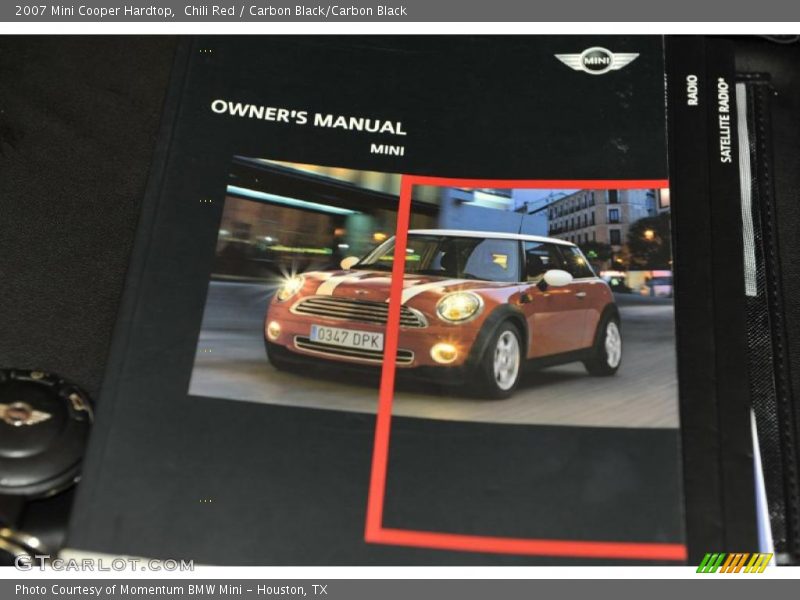 Chili Red / Carbon Black/Carbon Black 2007 Mini Cooper Hardtop