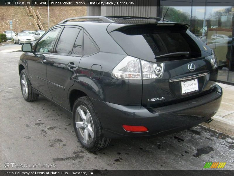 Flint Gray Mica / Light Gray 2005 Lexus RX 330 AWD Thundercloud Edition
