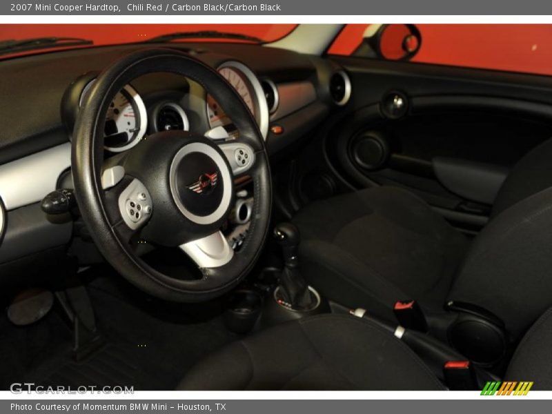 Chili Red / Carbon Black/Carbon Black 2007 Mini Cooper Hardtop