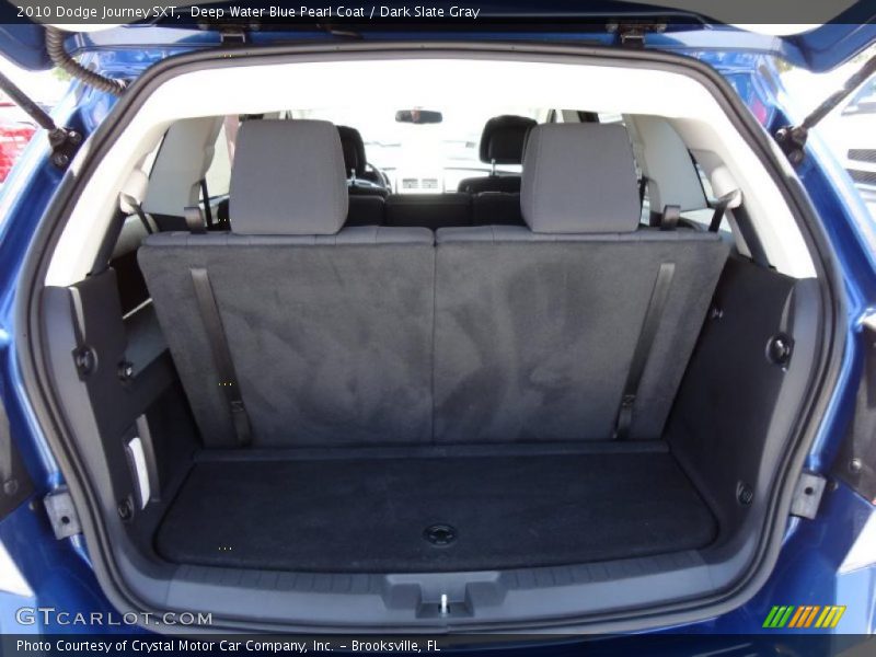 Deep Water Blue Pearl Coat / Dark Slate Gray 2010 Dodge Journey SXT