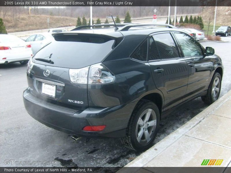 Flint Gray Mica / Light Gray 2005 Lexus RX 330 AWD Thundercloud Edition