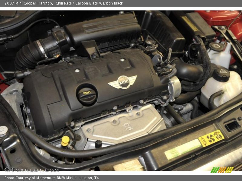 Chili Red / Carbon Black/Carbon Black 2007 Mini Cooper Hardtop