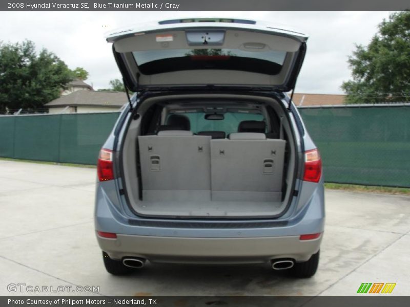 Blue Titanium Metallic / Gray 2008 Hyundai Veracruz SE