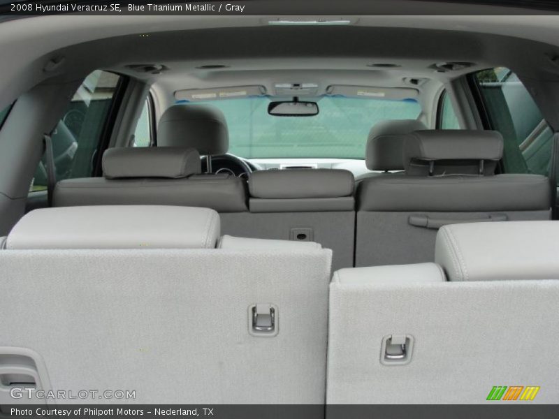 Blue Titanium Metallic / Gray 2008 Hyundai Veracruz SE