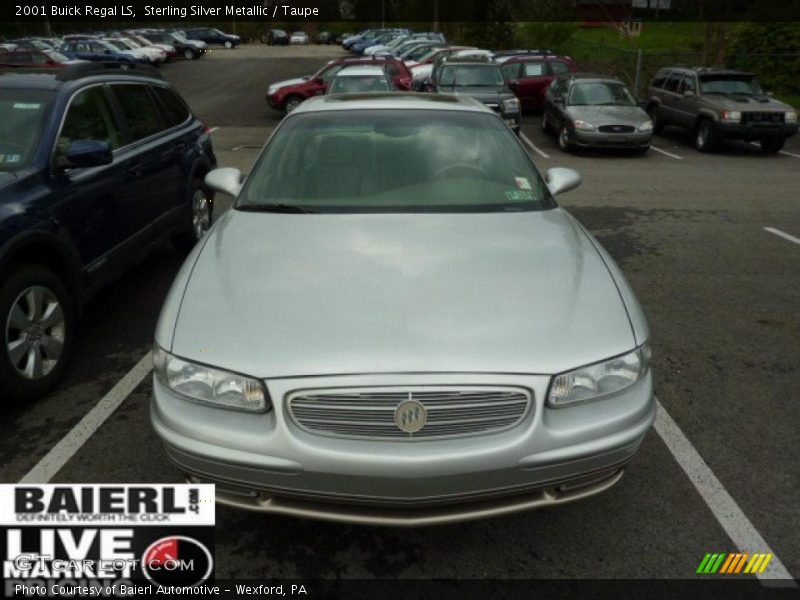 Sterling Silver Metallic / Taupe 2001 Buick Regal LS