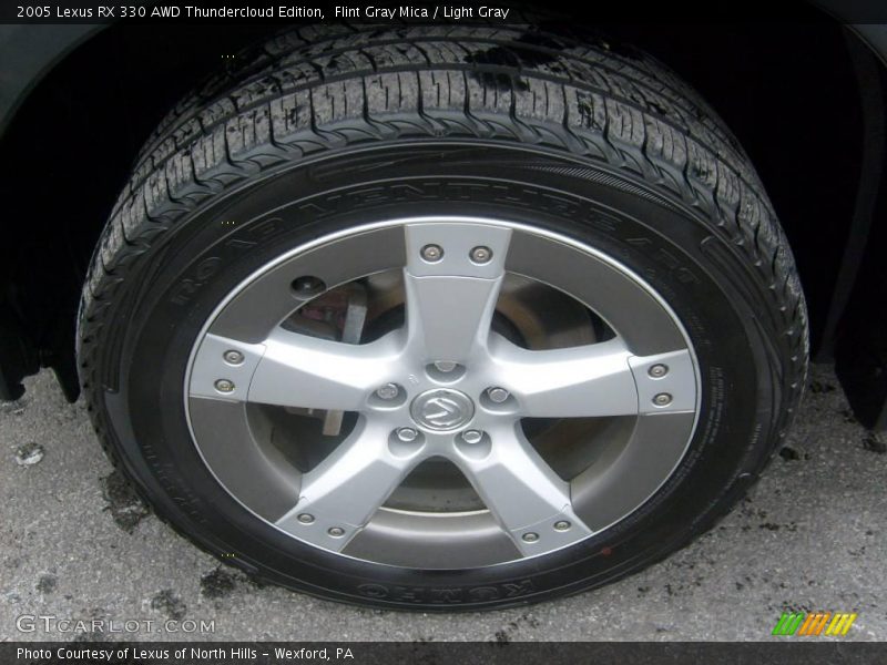 Flint Gray Mica / Light Gray 2005 Lexus RX 330 AWD Thundercloud Edition
