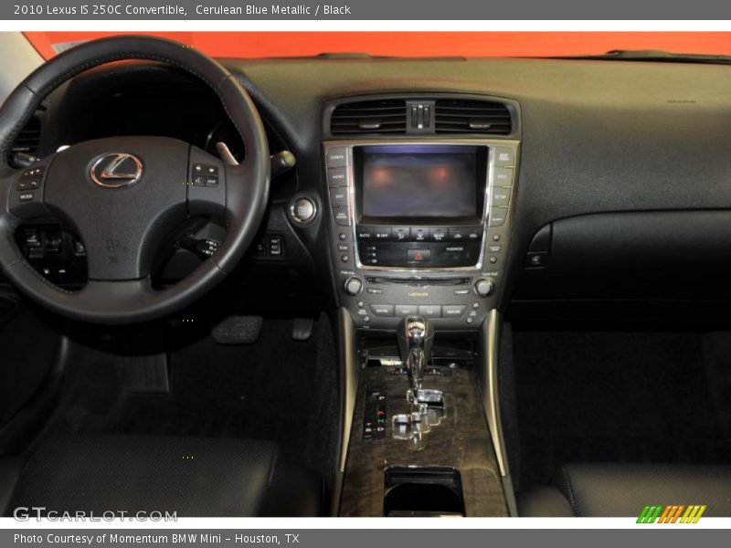 Cerulean Blue Metallic / Black 2010 Lexus IS 250C Convertible