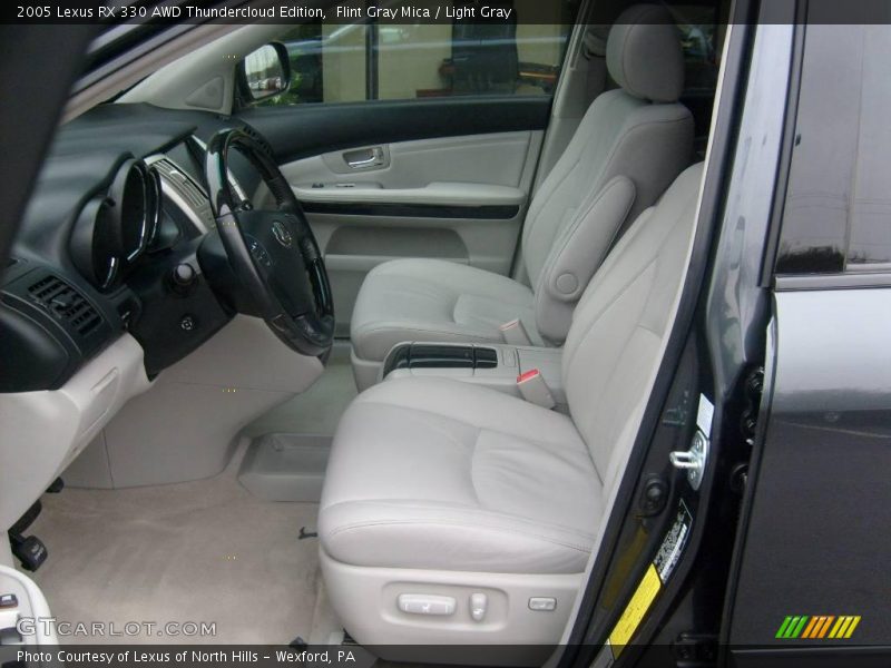 Flint Gray Mica / Light Gray 2005 Lexus RX 330 AWD Thundercloud Edition