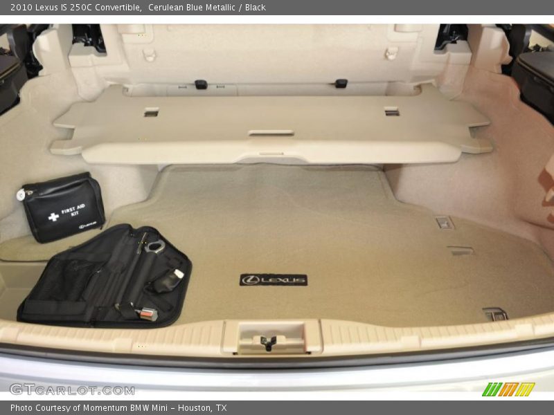  2010 IS 250C Convertible Trunk