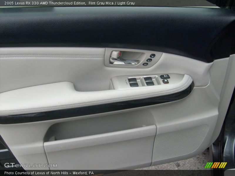 Flint Gray Mica / Light Gray 2005 Lexus RX 330 AWD Thundercloud Edition