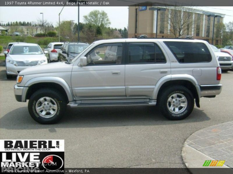 Beige Pearl Metallic / Oak 1997 Toyota 4Runner Limited 4x4