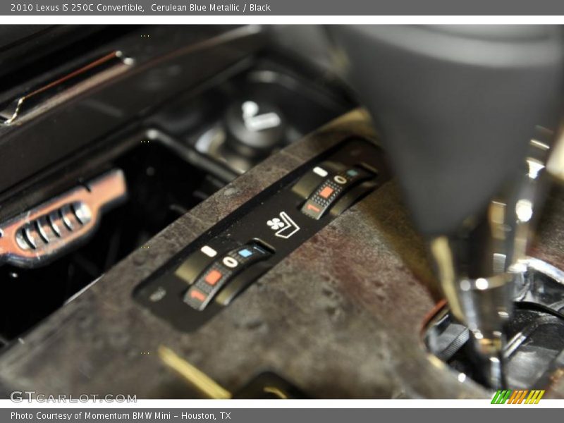 Controls of 2010 IS 250C Convertible