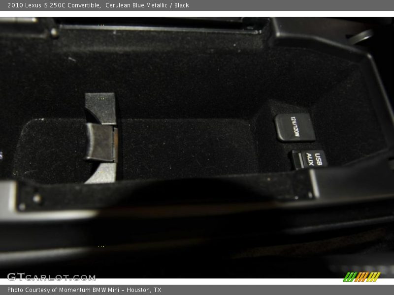Cerulean Blue Metallic / Black 2010 Lexus IS 250C Convertible
