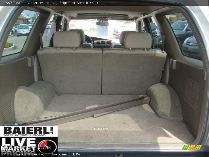 Beige Pearl Metallic / Oak 1997 Toyota 4Runner Limited 4x4