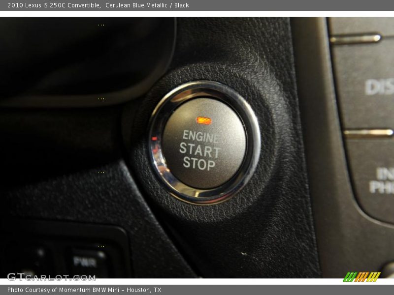 Controls of 2010 IS 250C Convertible