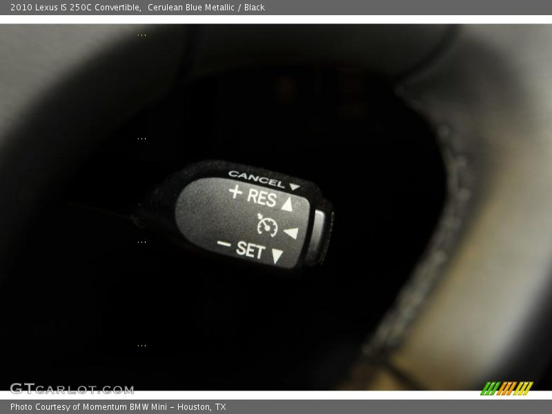 Cerulean Blue Metallic / Black 2010 Lexus IS 250C Convertible