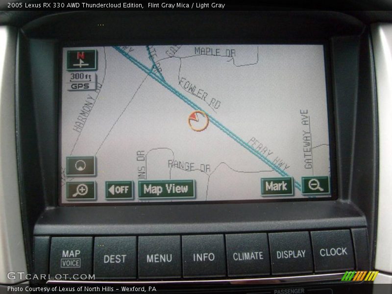 Flint Gray Mica / Light Gray 2005 Lexus RX 330 AWD Thundercloud Edition