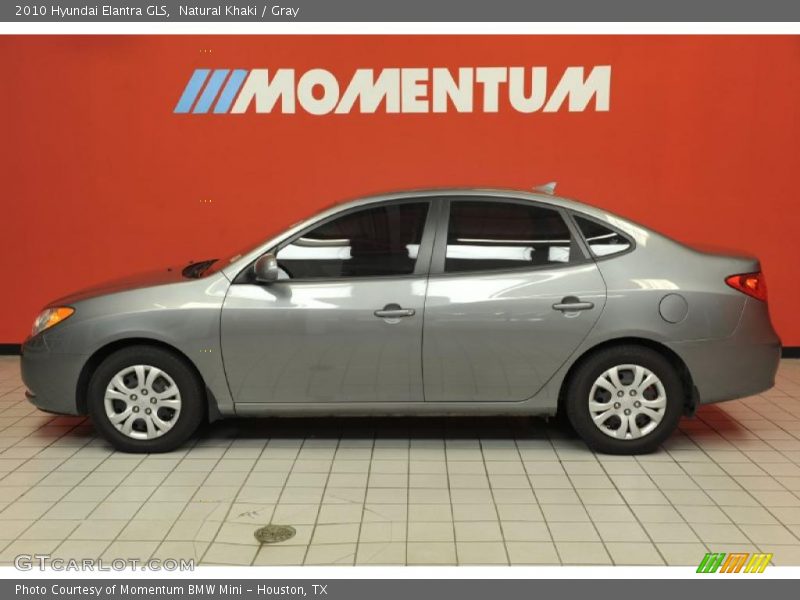 Natural Khaki / Gray 2010 Hyundai Elantra GLS