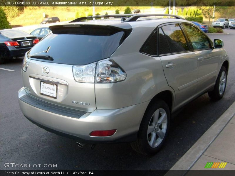 Millenium Silver Metallic / Light Gray 2006 Lexus RX 330 AWD