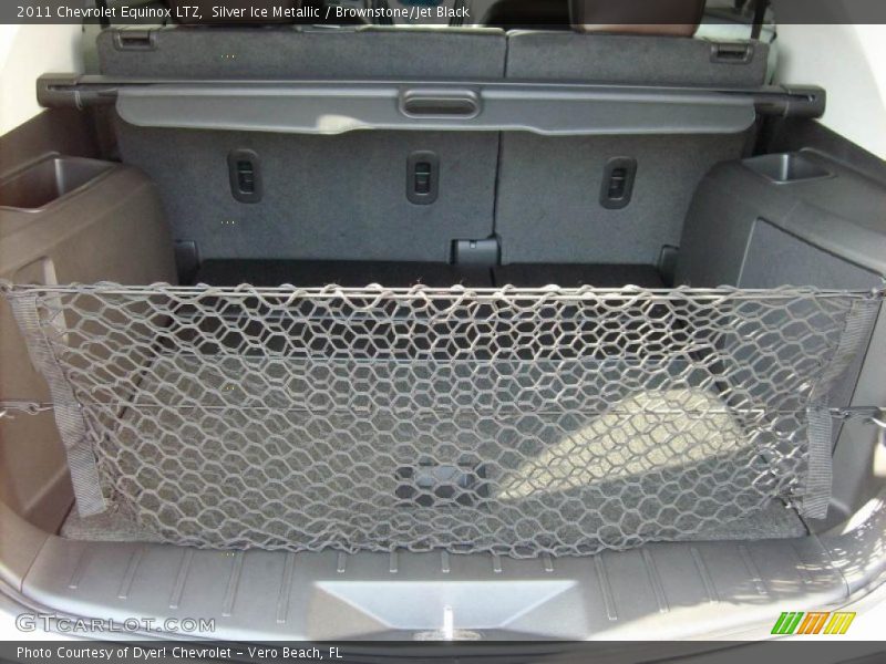 Silver Ice Metallic / Brownstone/Jet Black 2011 Chevrolet Equinox LTZ