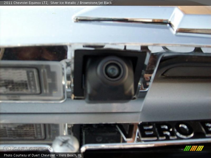 Silver Ice Metallic / Brownstone/Jet Black 2011 Chevrolet Equinox LTZ