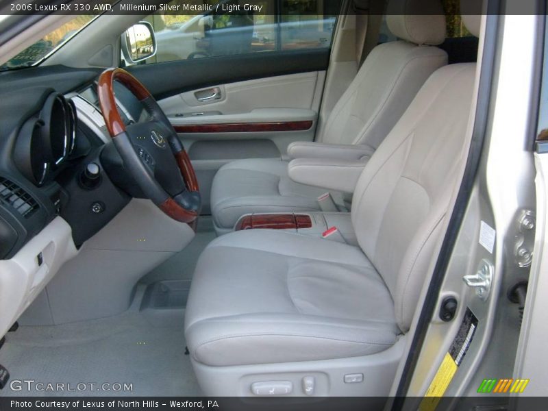 Millenium Silver Metallic / Light Gray 2006 Lexus RX 330 AWD