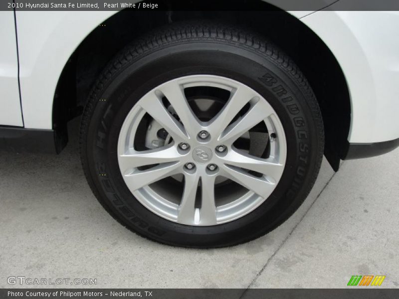 2010 Santa Fe Limited Wheel