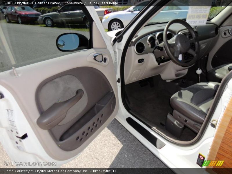  2003 PT Cruiser Limited Taupe/Pearl Beige Interior