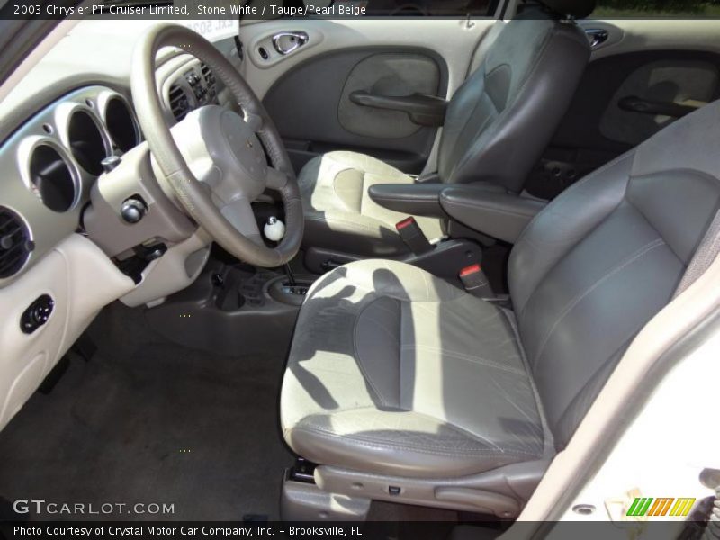  2003 PT Cruiser Limited Taupe/Pearl Beige Interior