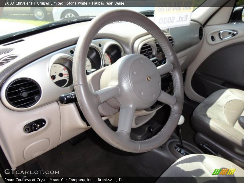  2003 PT Cruiser Limited Taupe/Pearl Beige Interior