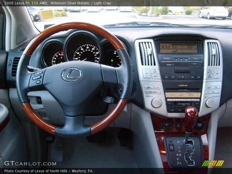 Millenium Silver Metallic / Light Gray 2006 Lexus RX 330 AWD