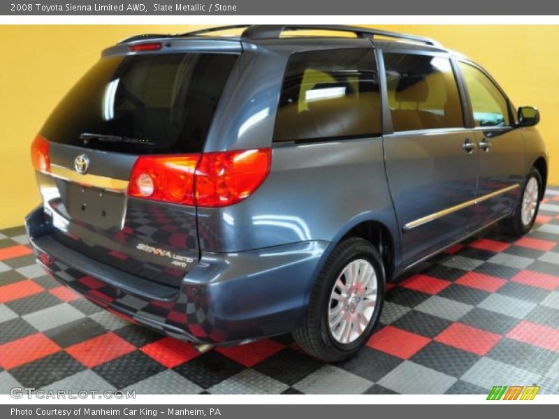 Slate Metallic / Stone 2008 Toyota Sienna Limited AWD