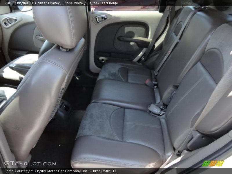 Stone White / Taupe/Pearl Beige 2003 Chrysler PT Cruiser Limited