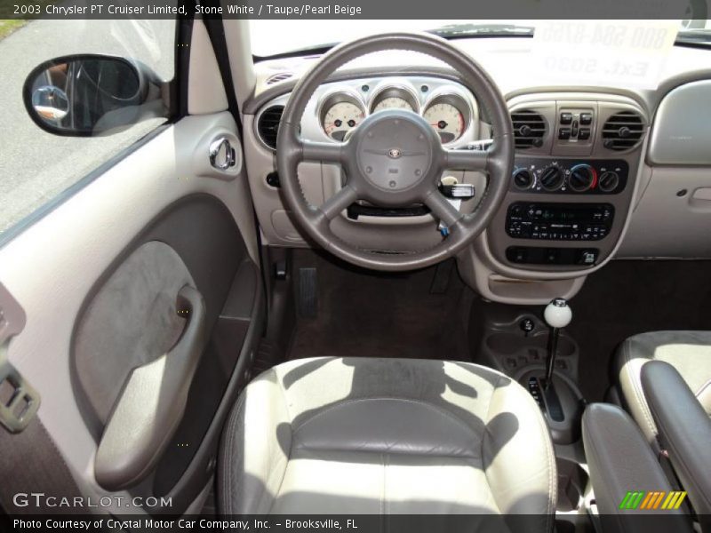 Dashboard of 2003 PT Cruiser Limited