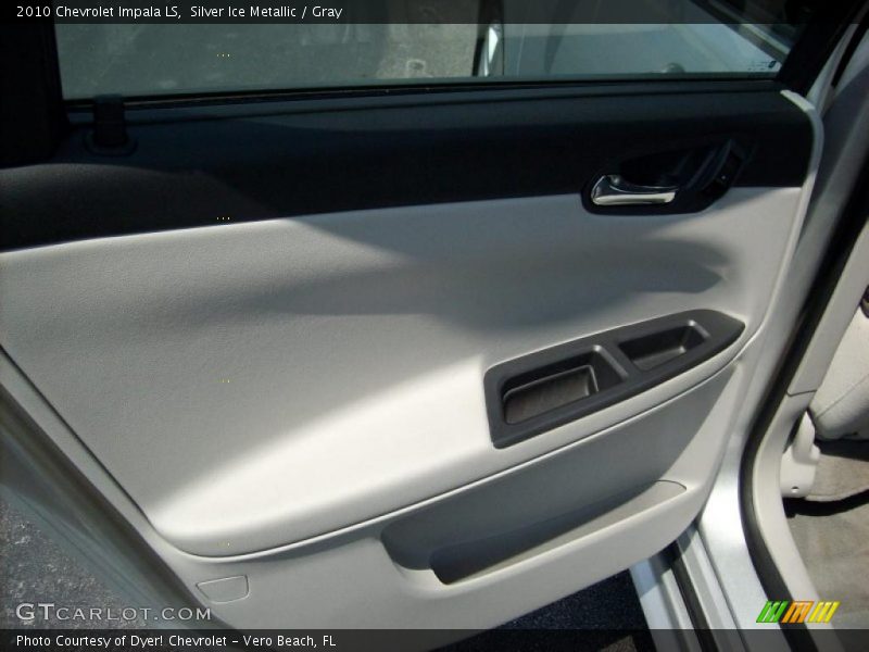 Silver Ice Metallic / Gray 2010 Chevrolet Impala LS