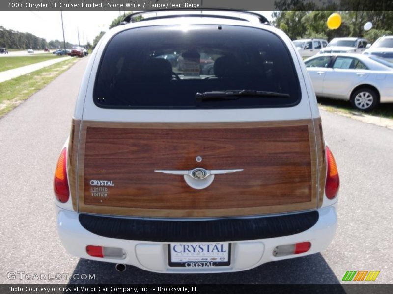 Stone White / Taupe/Pearl Beige 2003 Chrysler PT Cruiser Limited