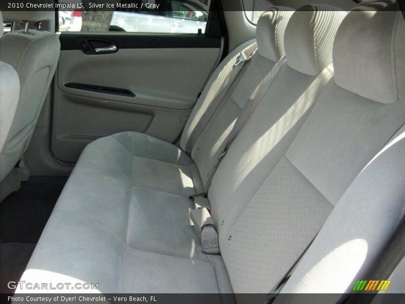 Silver Ice Metallic / Gray 2010 Chevrolet Impala LS