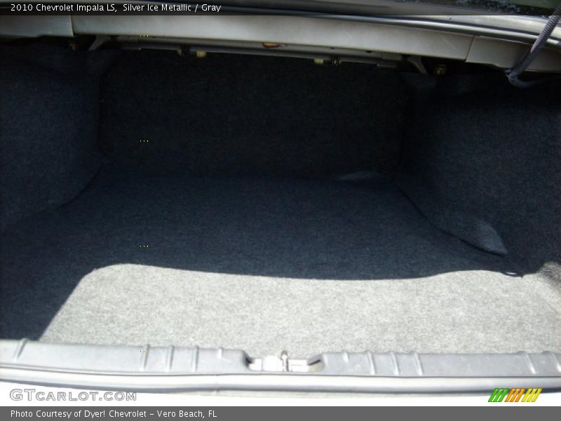Silver Ice Metallic / Gray 2010 Chevrolet Impala LS