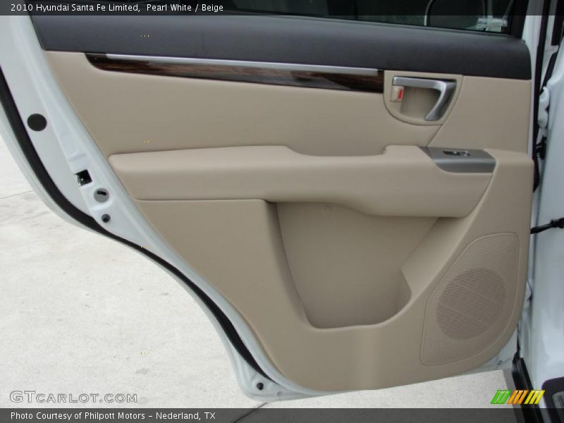 Door Panel of 2010 Santa Fe Limited