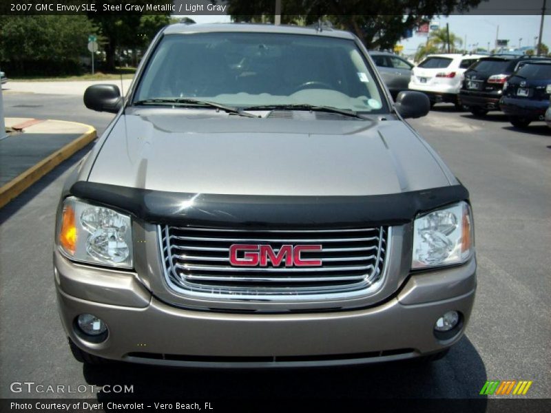 Steel Gray Metallic / Light Gray 2007 GMC Envoy SLE