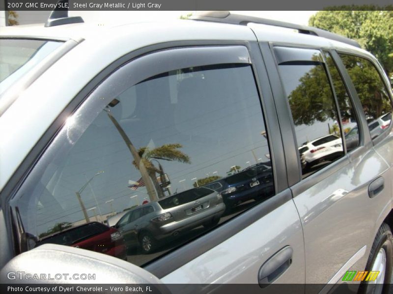 Steel Gray Metallic / Light Gray 2007 GMC Envoy SLE