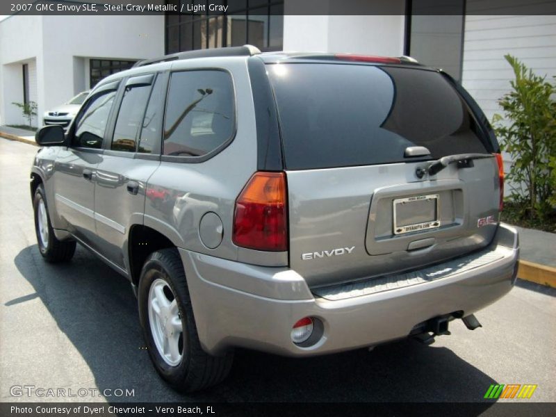 Steel Gray Metallic / Light Gray 2007 GMC Envoy SLE