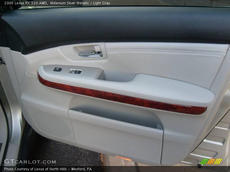 Millenium Silver Metallic / Light Gray 2006 Lexus RX 330 AWD
