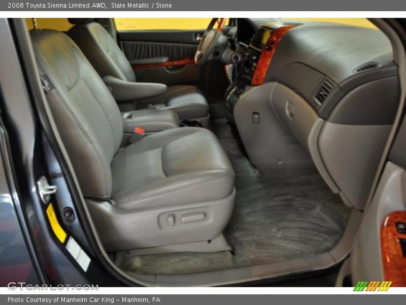 Slate Metallic / Stone 2008 Toyota Sienna Limited AWD