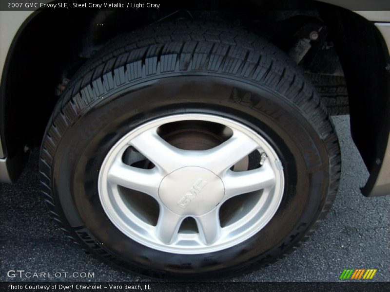 Steel Gray Metallic / Light Gray 2007 GMC Envoy SLE