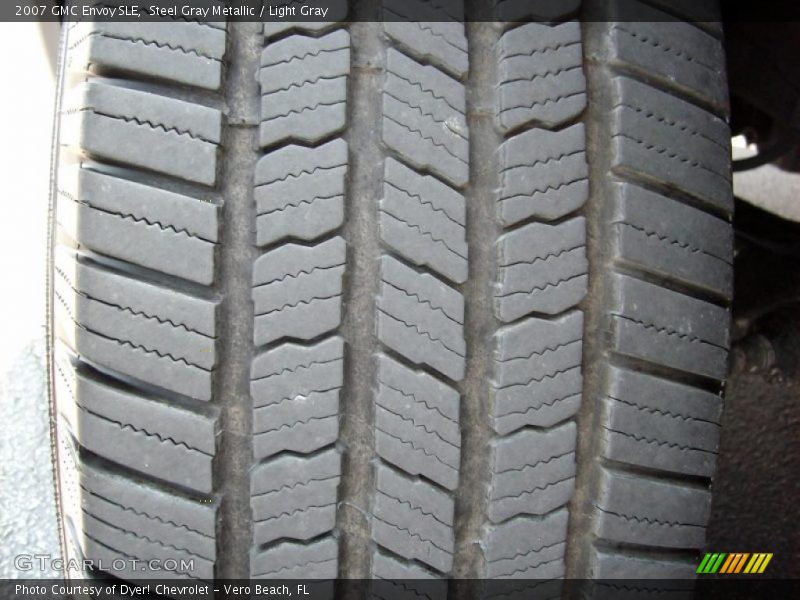 Steel Gray Metallic / Light Gray 2007 GMC Envoy SLE