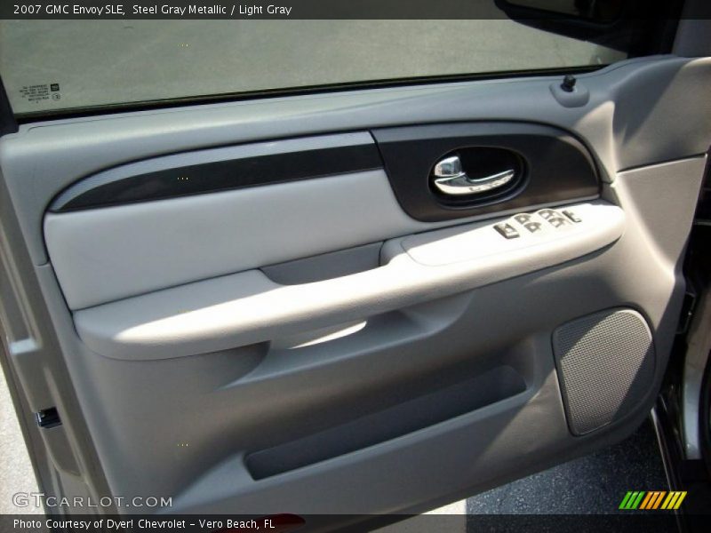 Steel Gray Metallic / Light Gray 2007 GMC Envoy SLE