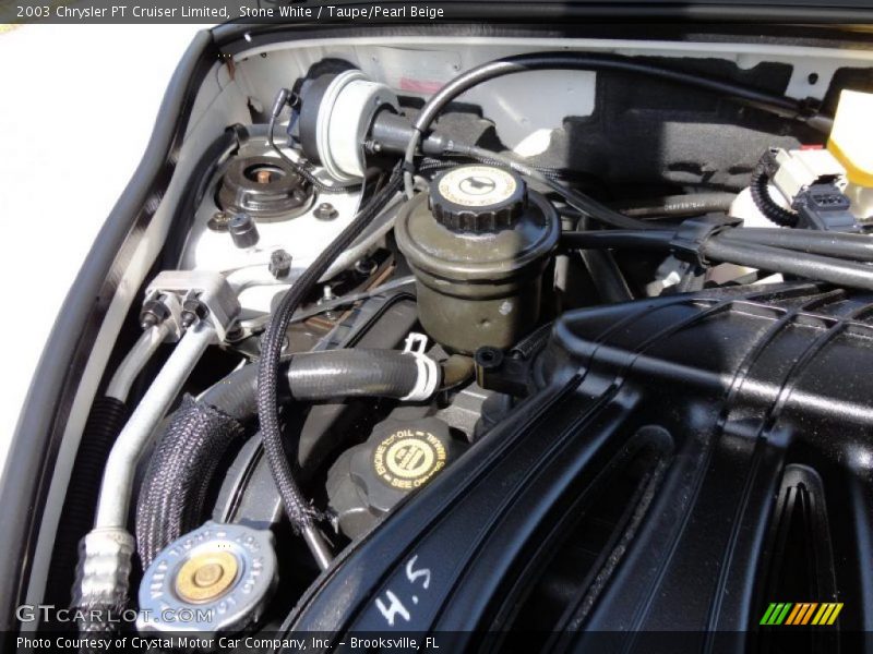 Stone White / Taupe/Pearl Beige 2003 Chrysler PT Cruiser Limited